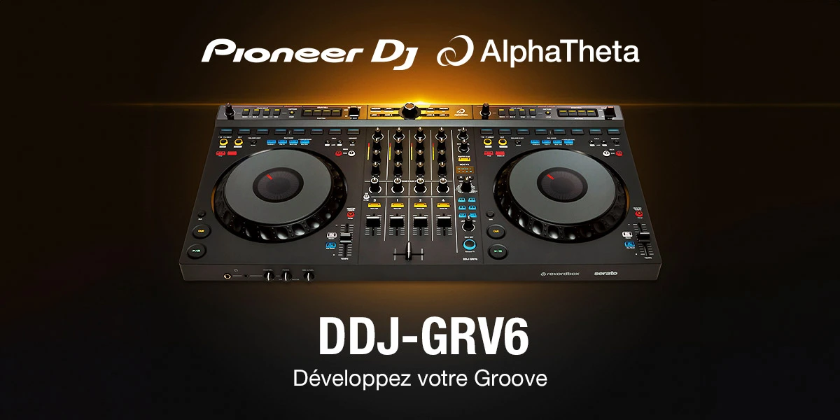 Image de Pioneer dévoile le nouveau DDJGRV6